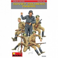 MiniArt - Soviet Soldiers Riders - Special Edition - 1:35 - 5 Figuren
