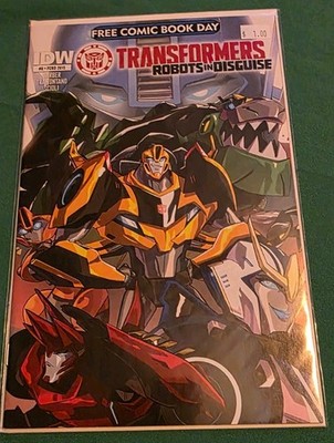 Transformers Robots in Disguise #0 FCBD Free Comic Book Day 2015 IDW