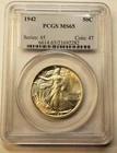 1942-P Walking Liberty Half Dollar.....PCGS MS65