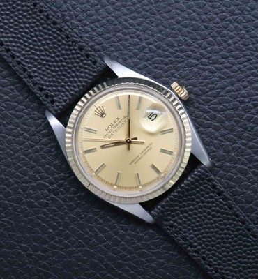 Rolex Datejust 1601 Gold Dial 1977 - 2 Jahre Garantie