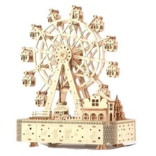 3D Puzzle Ferris Wheel Model Decoration Mechanical STEM Family Fun Xmas Gift