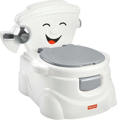Fisher-Price Meine erste Toilette HJC38 Töpfchen Toilettentrainer Musik Baby - Bild 1 von 4