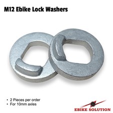 EBIKE E-bike Hub Motor Axle M12 lock washer spacer Uk