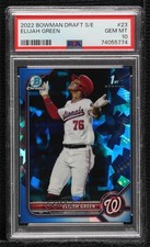 2022 Bowman Chrome Draft Sapphire Edition Elijah Green PSA 10 GEM MT 0s9f