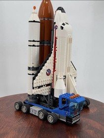 LEGO CITY: Spaceport (60080) used NOT COMPLETE. Read Description!!!!!!