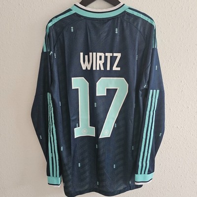 DFB Germany away Shirt World Cup 2026 WIRTZ #17 Player Issue Longsleeve