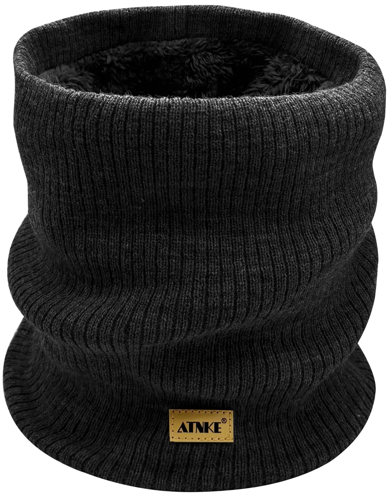 Warm Neck Gaiters for Men and Women Double Layer Fleece Lined Thicken Windpro...