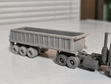 Ho Scale Fruehauf Triaxle End Dump Undecorated Kit 3d Printed