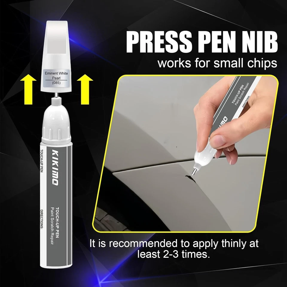 for Lexus Touch up Paint(Eminent White Pearl(085)), Car Paint Repair Kit for Lex - Image 3 of 4