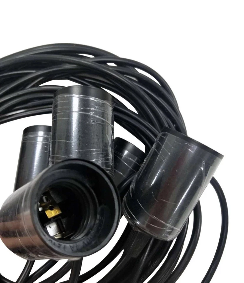 Spider Light 12 Heads LED Ceiling Light & IKEA Nittio Bronze Filiment E27 Bulbs - Image 2 of 4