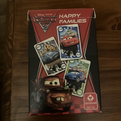 Cartamundi Disney Pixar Cars 2 Happy Families Card Game Age 4+ Complete VGC