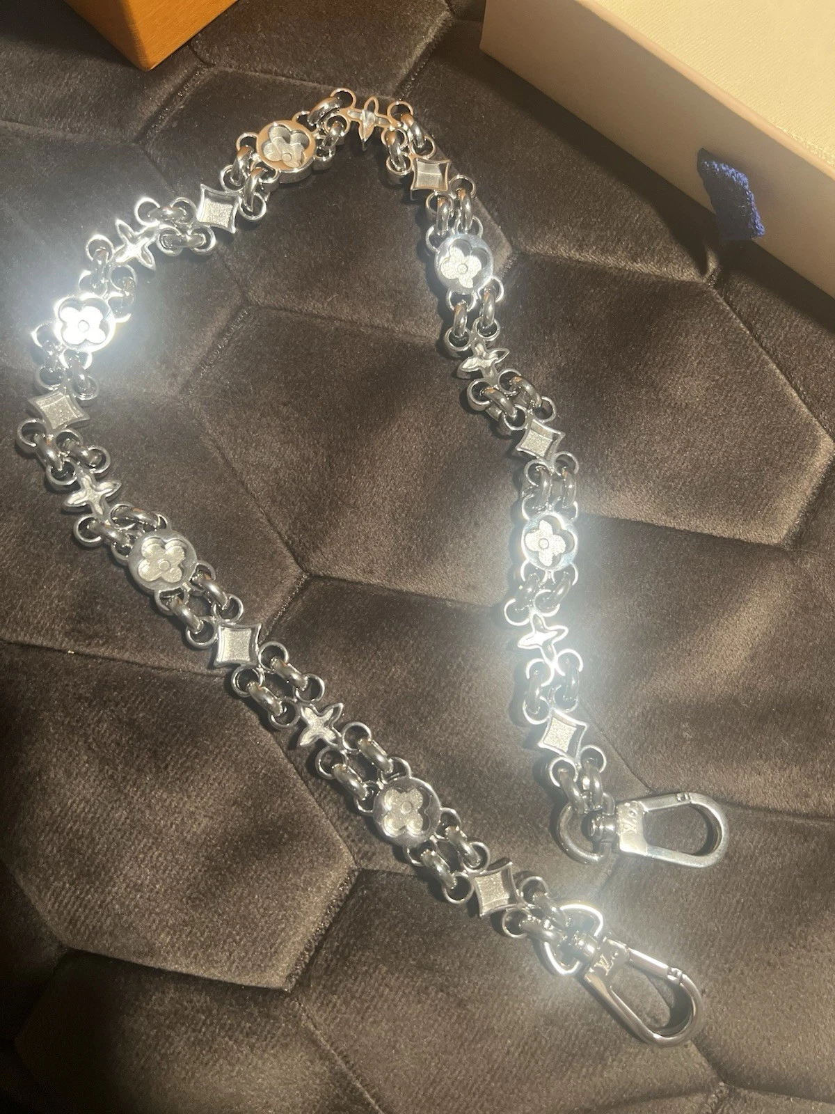 Vuitton — Authentic LV Bag Strap, Pocket, Chain Bag Chain Brand New.Super Rare Retail $950