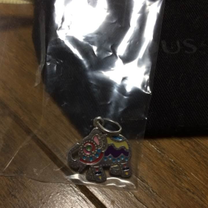 TOUS Ganesha Elefante Colgante Top Plata 925 Raro Joyería Collar Elegante...