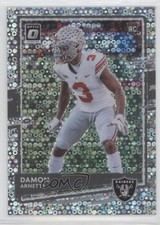 2020 Panini Donruss Optic Rookies Silver Circles Prizm 108/125 Damon Arnette 0c2