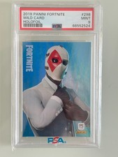 PSA 9 2019 Panini Fortnite Series 1 Holofoil Holo #298 WILD CARD USA 🇺🇸