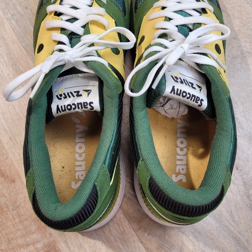 Zapatos para hombre Saucony Azura ST cuero verde líder S70437-10 talla 11,5 - Imagen 7 de 12