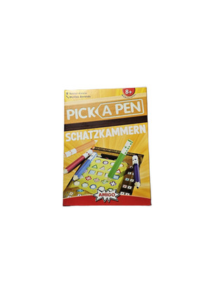 Amigo Pick a Pen Schatzkammern Roll & Write Würfelspiel ab 8 J. 2-4 Spieler Neu