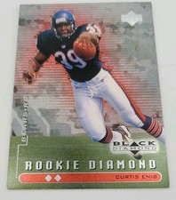 1998 Upper Deck Curtis Enis #98 Rookie Chicago Bears Football Card. rookie card picture