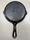 VTG Griswold #3 Skillet Small Block Logo 709 Erie PA Sits Flat SUPERB NO RESERVE