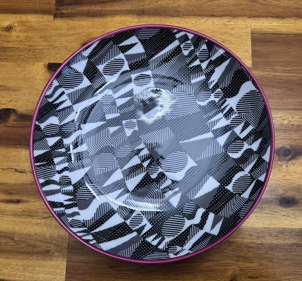 Juego de 6 cuencos Missoni Home FUTURA GINORI 9" - blanco y negro - NUEVO - ¡RARO! Foto 4 de 4