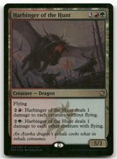 Harbinger of the Hunt #223 (Foil) (LP) Dragons of Tarkir DTK Magic MTG