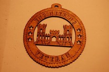 ENGINEERING VETERAN LASER ORNAMENT