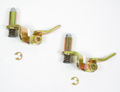(Pair) Dominator 50cc Accelerator Pump Arm Assembly Clip Fits: Holley Carb 4500
