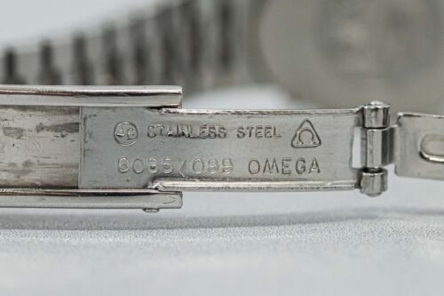 *Exc+5* Vintage OMEGA De Ville Cal.1450 Quartz Silver Dial 18mm Women Swiss Made - Picture 15 of 17