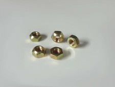 5x écrou de blocage M10 Jaune Galvanisé 8 980V NOS pour Voiture Ancienne