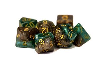 Halfsies Dice - Treant (Poly 7 set)