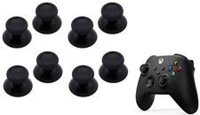 Lot of 8 Analog Thumbstick Joystick Grip Replacement For Xbox One Series X Black