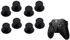 Lot of 8 Analog Thumbstick Joystick Grip Replacement For Xbox One Series X Black