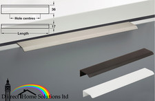 Hafele CURVE Aluminium Profile Handle Kitchen Bathroom Cabinet Cupboard Drawer