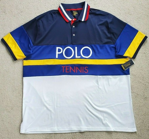 Polo Ralph Lauren Mens Polo Tennis Navy 