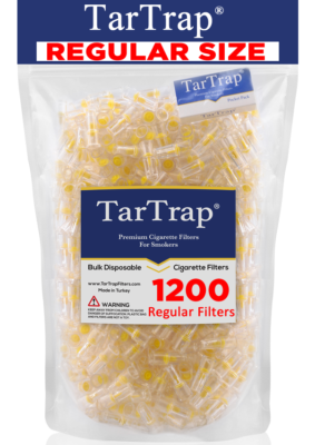 #ad TarTrap Disposable Cigarette Filter Bulk Pack 1200 Filters $39.90