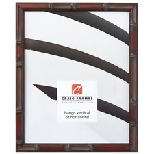 Craig Frames Vintage Bamboo, 0.75 Brushed Mah...