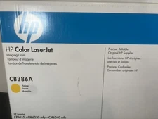 Brand New Genuine HP 824A Yellow Toner Imaging Drum CB386A for LaserJet Printer