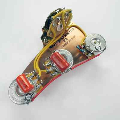 Fender Stratocaster Custom Modern Wiring Harness 5-Way, Bridge Tone and TBC