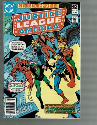 Justice League of America 181 Green Arrow Quits VF+