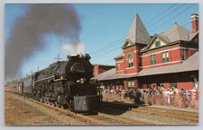 Chesapeake & Ohio 614 Greenbrier 4-8-4 Passenger Steam Locomotive Lima 1948