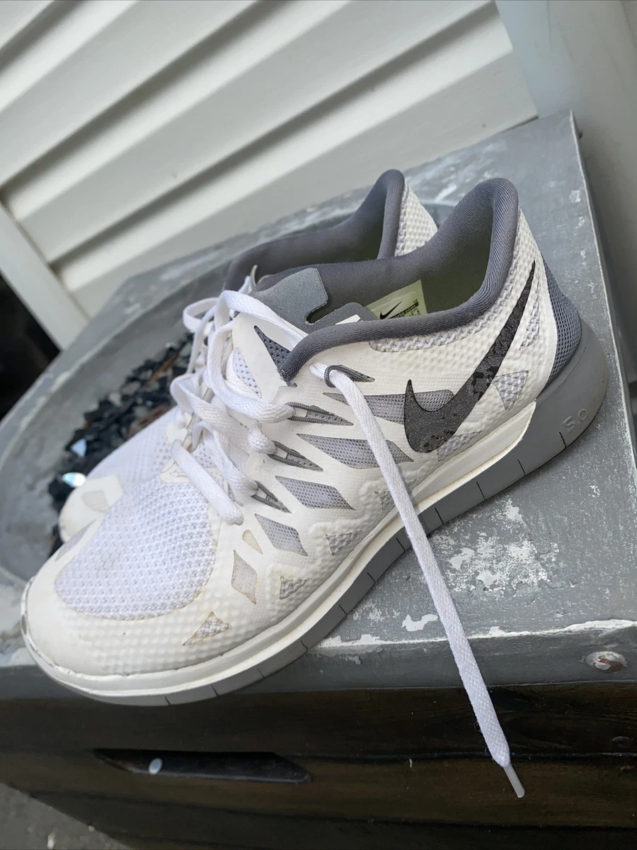 Nike free cheap 5.0 womens white