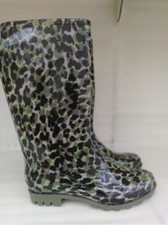 STIVALI DA PIOGGIA INVERNO BAMBINI RAGAZZI STIVALETTI COLORATI ALTI IN GOMMA