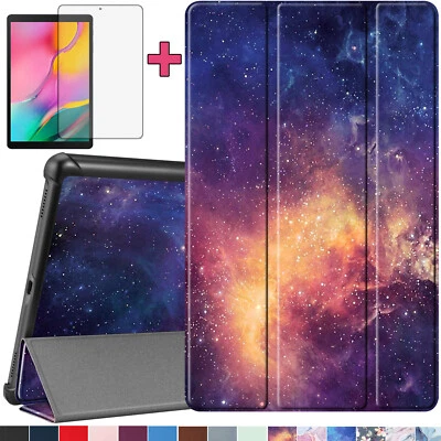 Smart Cover +Folie für Samsung Galaxy Tab A 10.1 T510 515 2019 Schutz Hülle -3 - Bild 1 von 4
