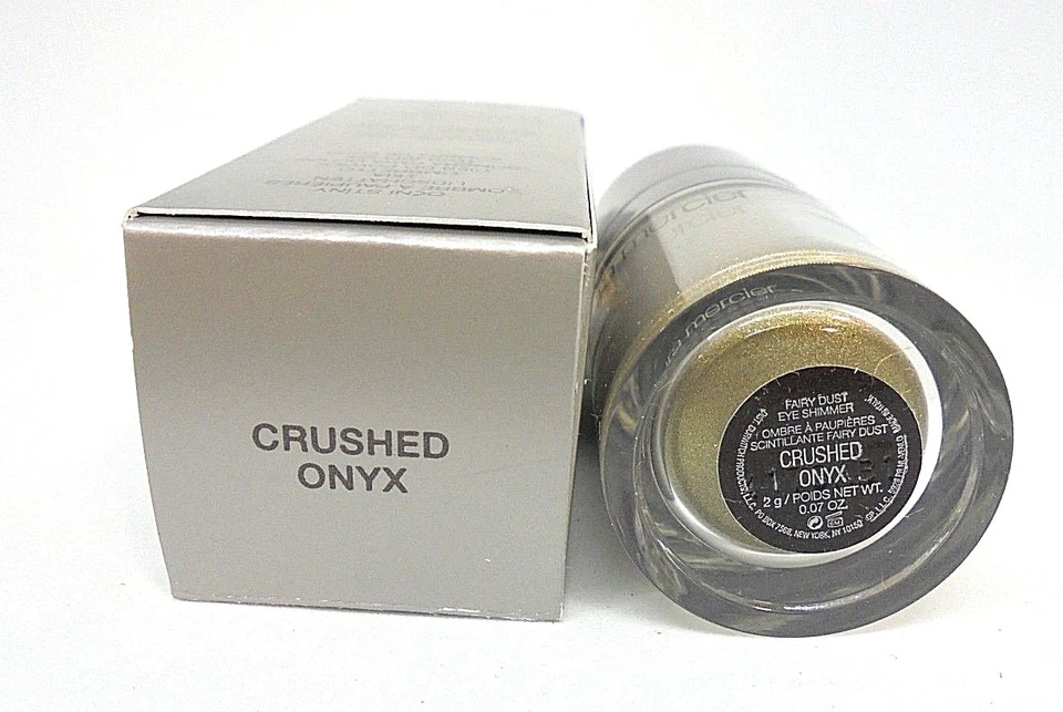 Laura Mercier Fairy Dust Eye Shimmer ónix triturado 0,07 oz / 2 g / Nuevo en caja Foto 3 de 3