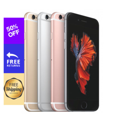 iPhone 6s 16GB/32GB/128GB - Gold, Space Gray, Rose Gold - Verizon & Unlocked