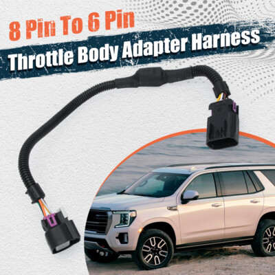 X-Link Throttle Body Adapter Wiring Harness Module 8 Pin to 6 Pin for GM Trucks 