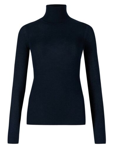 Damas Viscosa Rollo Liso Cuello Calidad Grueso Rollo Tortuga Jumper Prendas para el torso 777 - Imagen 9 de 22