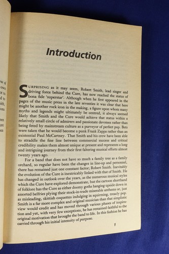 THE CURE Dave Bowler Bryan Dray FAITH Robert Smith Music Biography Book - Picture 6 of 12