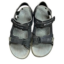 Columbia Unisex Big Kids Techsun Vent Black Hook  Loop Water Sandals Size 6