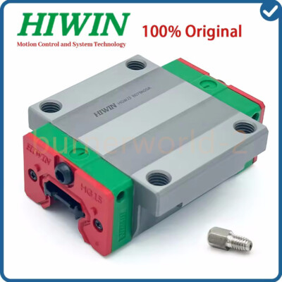 Hiwin HGW15CC Flange Block / HGW15 Series / 15mm Linear Guide Slider New